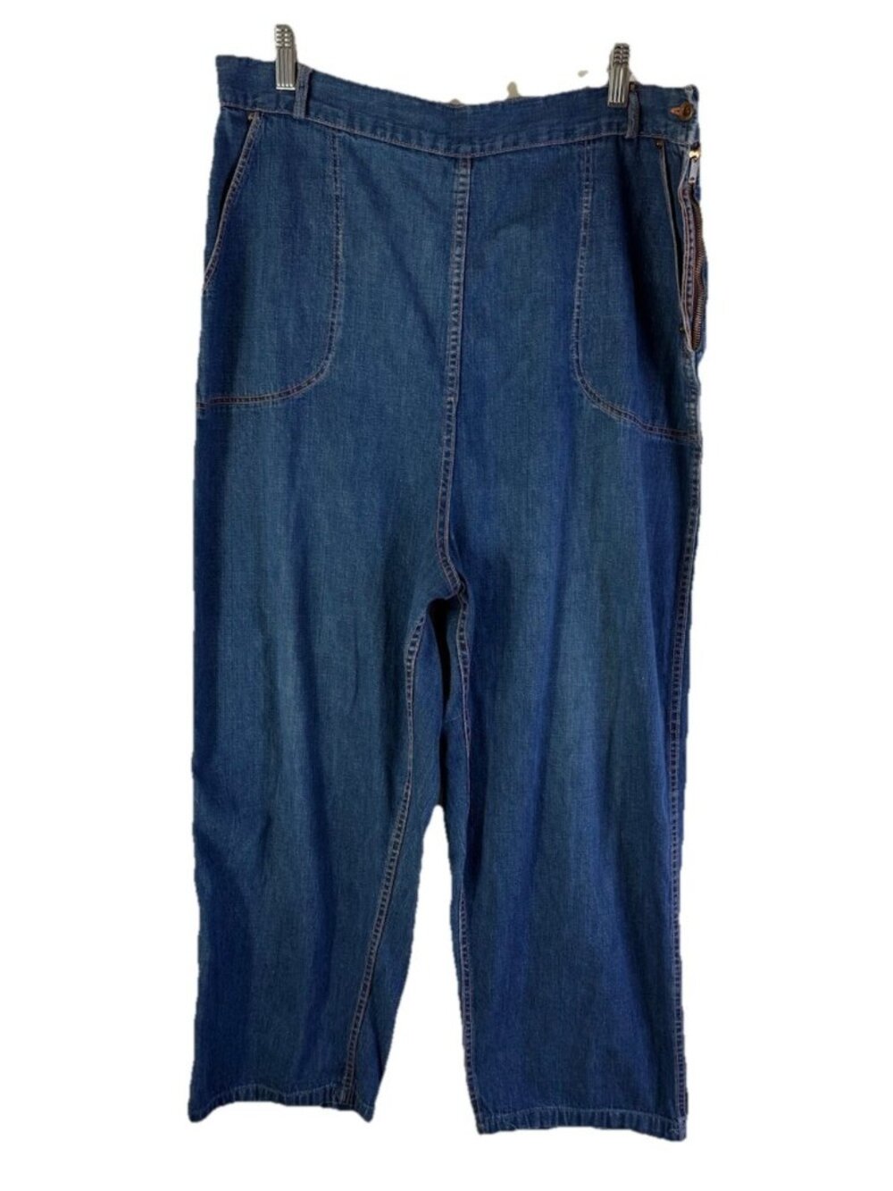 Vintage Y2K Rainbow Tie Dye High Rise Pants Jeans Rave Festival